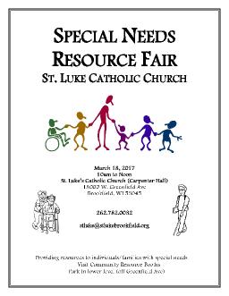 Special Needs Resource Fair