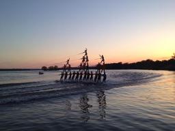 Pewaukee Lake Water Ski Show for Independence Day July 4th