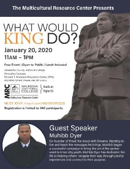 WHAT WOULD KING DO?                      --   MLK 2020  The Legacy of Dr. Martin Luther King Jr.